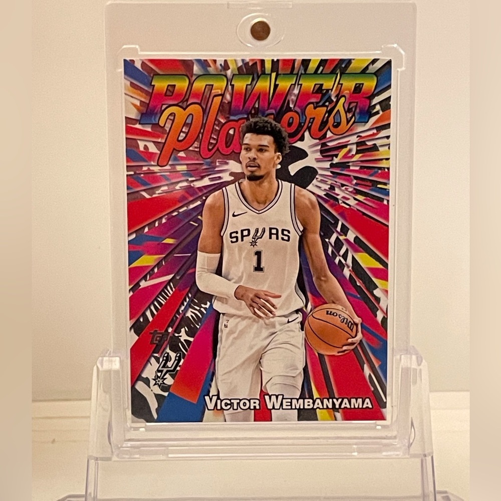 VICTOR WEMBANYAMA  2025-26 TOPPS-POWER PLAYERS-SPURS